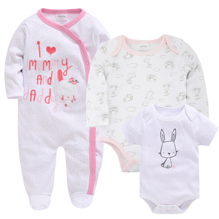 Baby's / Peuters 3-delige kleding Set met Bedrukking voor Jongens & Meisjes