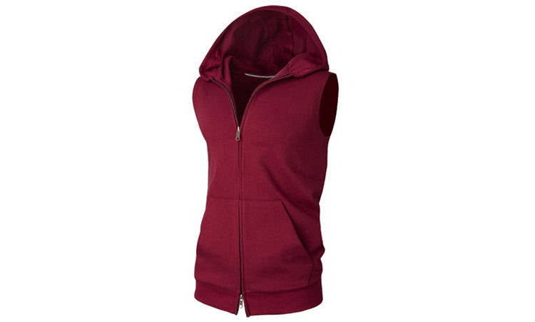 Mouwloze herenhoodies