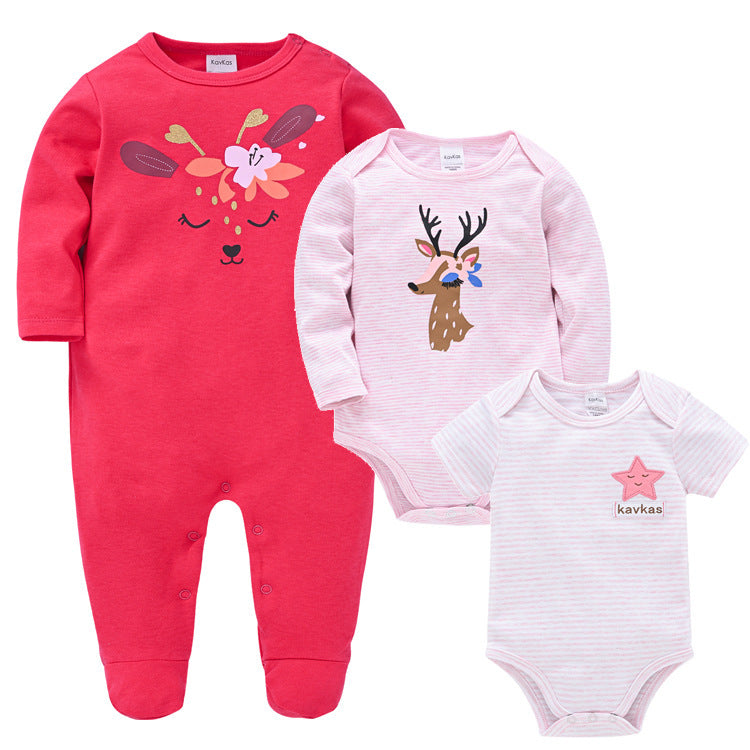 Baby's / Peuters 3-delige kleding Set met Bedrukking voor Jongens & Meisjes