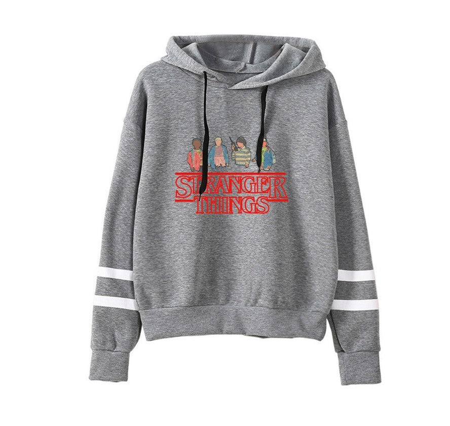 Stranger Things gestreepte hoodies