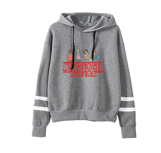 Stranger Things gestreepte hoodies