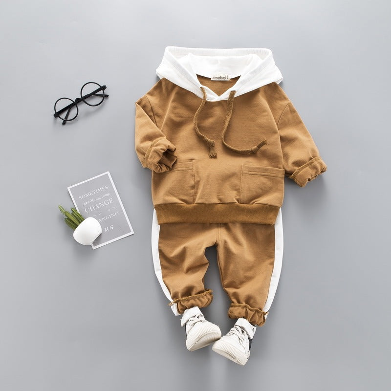 Casual 2-delige Set voor Sweatshirt/ Hoodie /Overhemd & Broek voor Kinderen