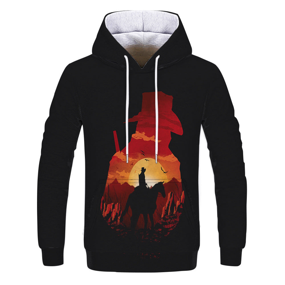 Fotografie landschap digitale print hoodie