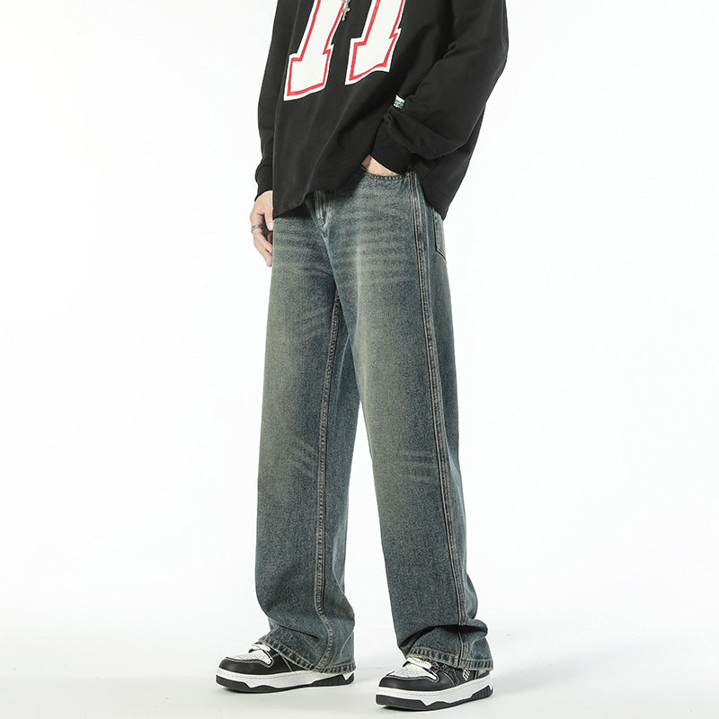 American Retro Distressed Skinny Jeans voor Heren/ Jongens