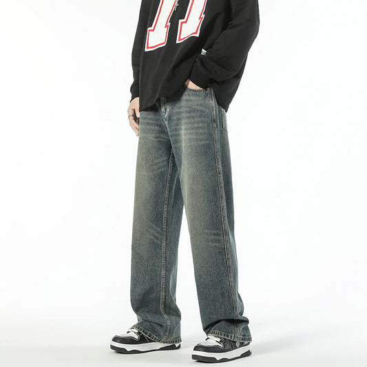 American Retro Distressed Skinny Jeans voor Heren/ Jongens