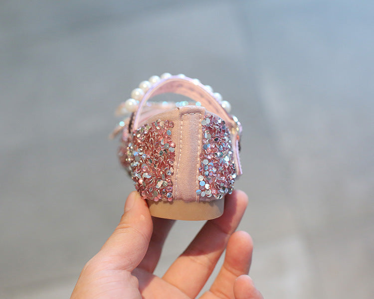 Elegante Formele/ Feestelijke Platte Prinsessen Schoenen van PU-Leer met Strik voor Meisjes