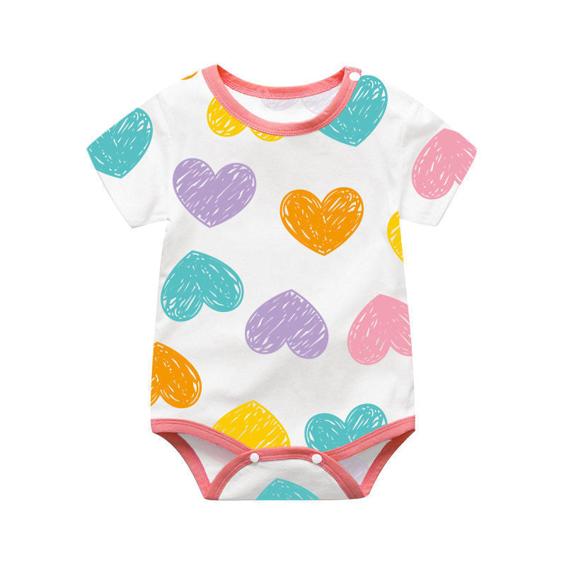 Baby Rompertjes met  korte mouwen