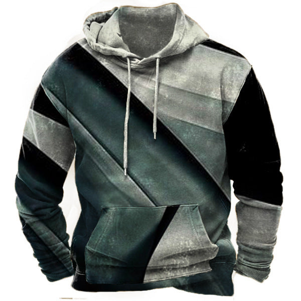 Digitale Print Heren Hoodie