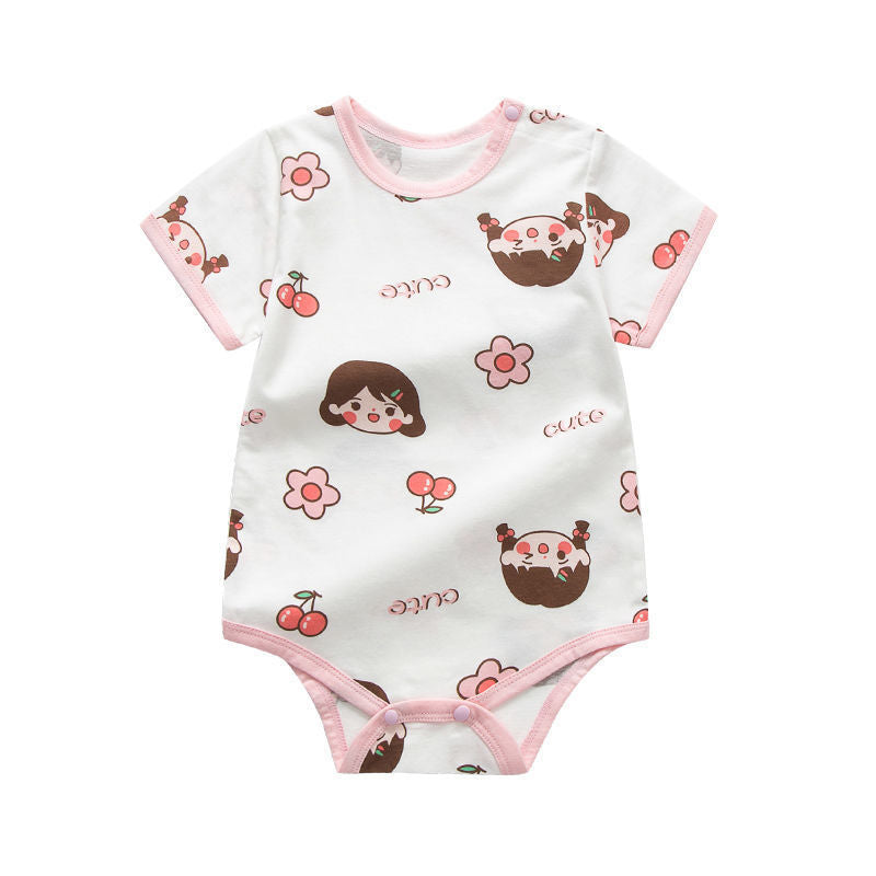 Baby Rompertjes met  korte mouwen