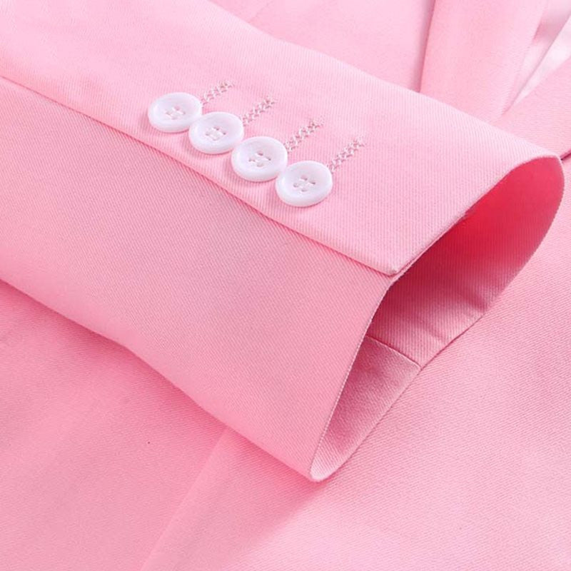 Slim Fit Twee-delige Set Casual Formeel/ Feestelijk Kostuum voor Heren