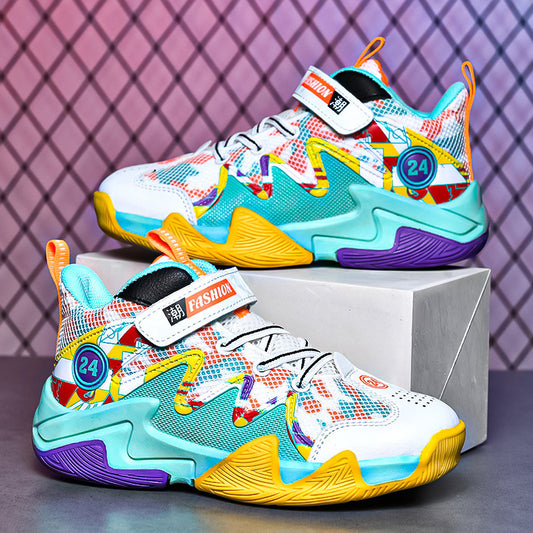 Basketbalschoenen voor Unisex van Mesh