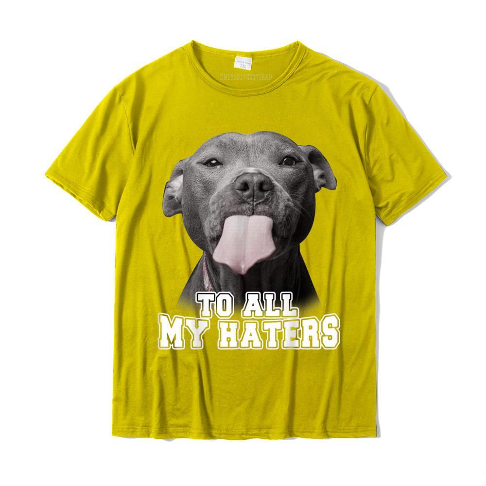 Amerikaanse Casual Ronde Hals T-shirt met Tekst Hondenprint en Korte Mouwen voor Unisex