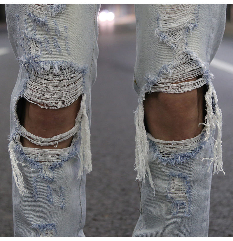High Street Ripped Jeans voor Heren/ Jongens