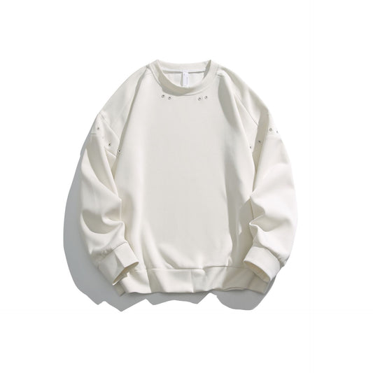 Mode Amerikaanse Retro Patchwork Sweatshirt voor Unisex