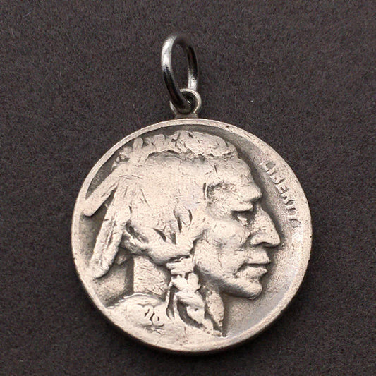 Amerikaanse Oude Indiase Munthanger Ornamenten Ketting voor Heren