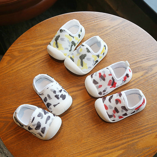 Casual Babyschoenen met Camouflagegaas