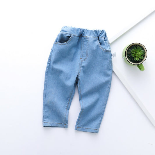 Casual Straight Jeans voor Bay's & Peuters