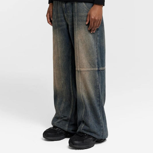 American Retro Washed Stitching Jeans voor Heren & Jongens