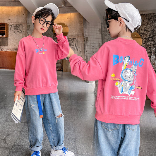 Tops Tide Brand Sweartshirt met Print voor Kinderen / Tieners