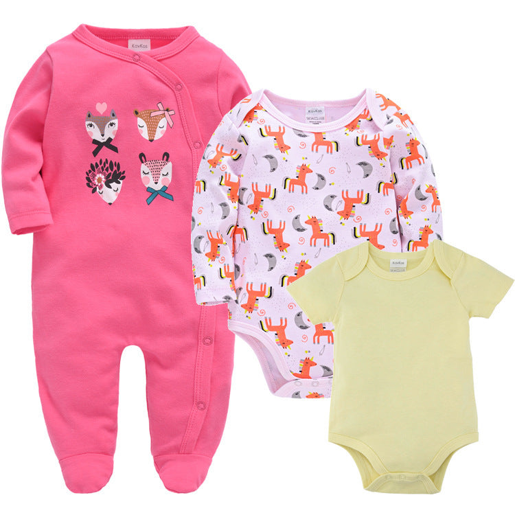 Baby's / Peuters 3-delige kleding Set met Bedrukking voor Jongens & Meisjes