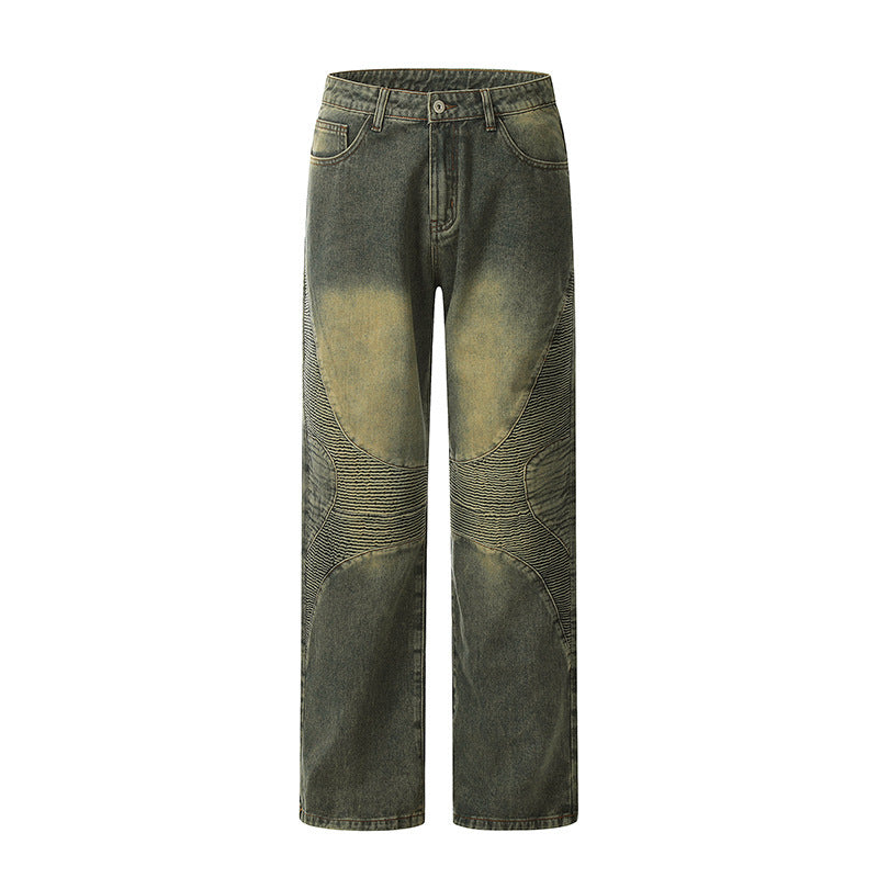 Straight Washed Yellow Mud Jeans voor Dames & Plus Size