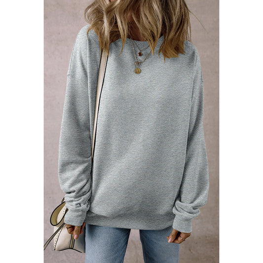 Europese en Amerikaanse Casual Losse Oversized Relaxte Sweater voor Dames/ Plus-size & Meiden
