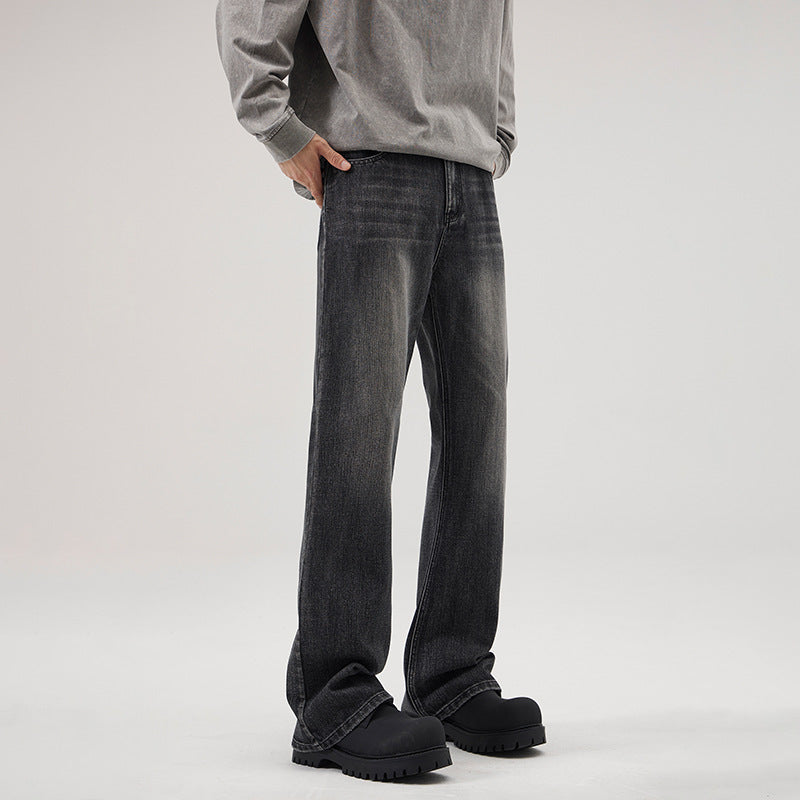 Amerikaanse Retro Slub Jeans voor