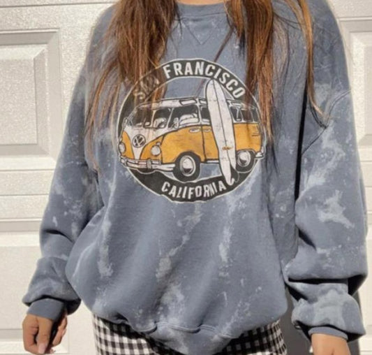 Basic Sweatshirt met autoprint