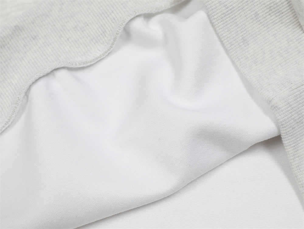 Amerikaanse Trendy Sweatshirt met geborduurde Letters voor Unisex