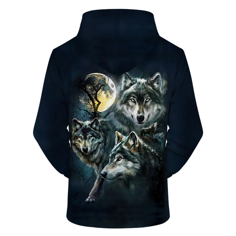 Hoodie met digitale print