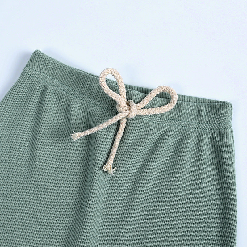 Harlan 2-delige Set Hoodie met Oortjes & Broek met Trekkoord in Europese en Amerikaanse Stijl voor Baby's/ Peuters