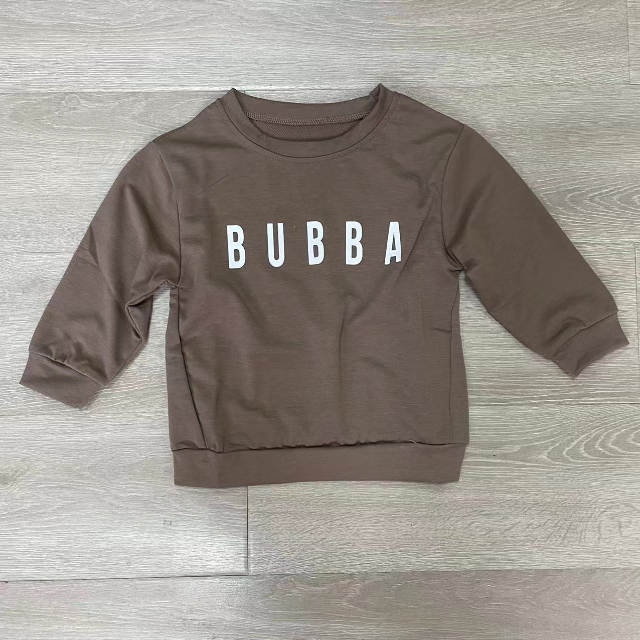 Casual Sweatshirt met Letter Print voor Kinderen in Europese en Amerikaanse Stijl