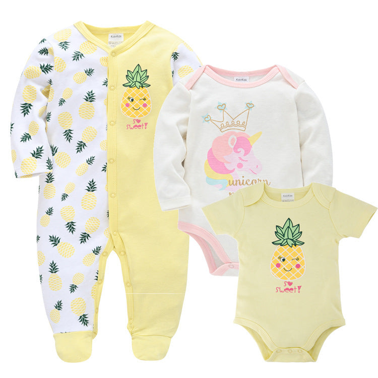 Baby's / Peuters 3-delige kleding Set met Bedrukking voor Jongens & Meisjes