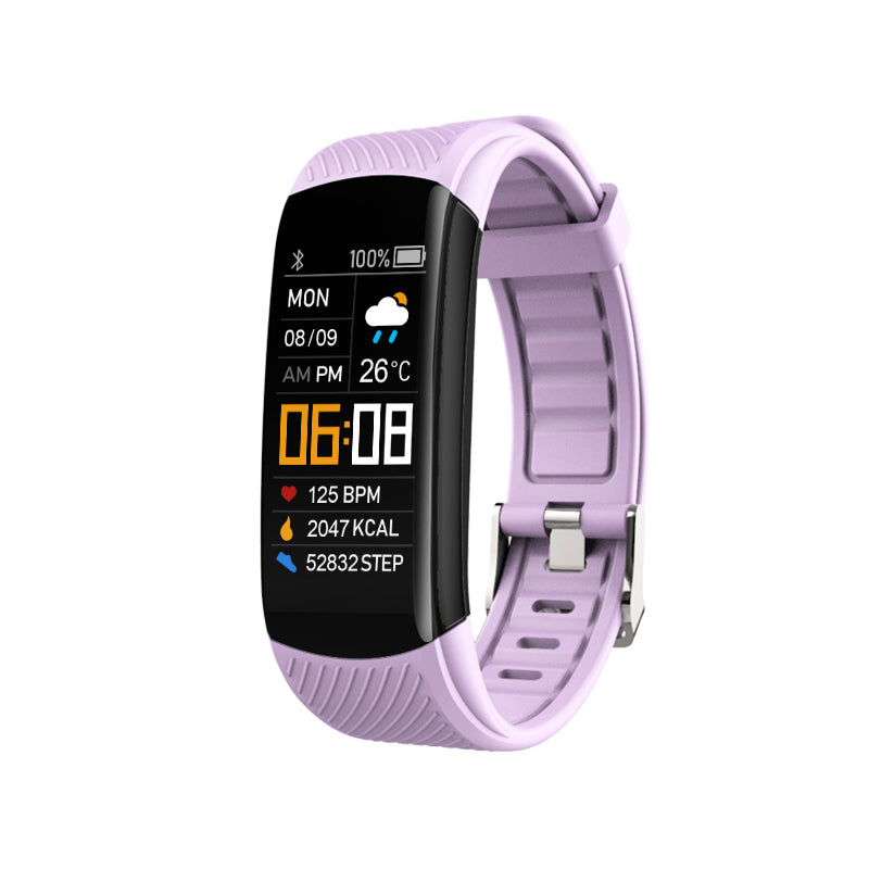 Stijlvolle Sportieve C5S Smartwatch met Stappenteller en Gezondheidsmonitoring voor Heren