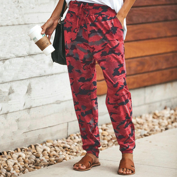 Europese en Amerikaanse Stijl Camouflage Joggingbroek voor Heren/ Jongens