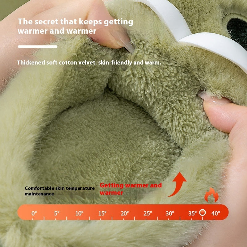 Winterse Warme Antislip Pantoffels met Cartoon voor Unisex