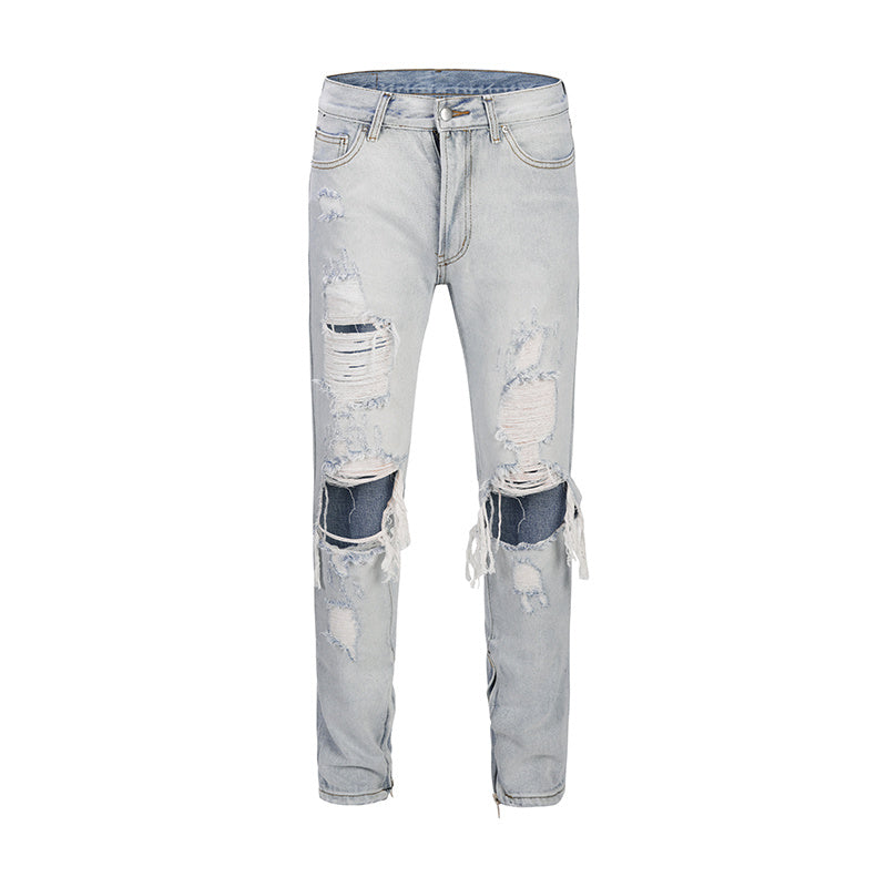 High Street Ripped Jeans voor Heren/ Jongens