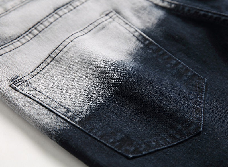 Streetdesigner Ontwerp Twee Kleuren Jeans voor Heren & Jongens