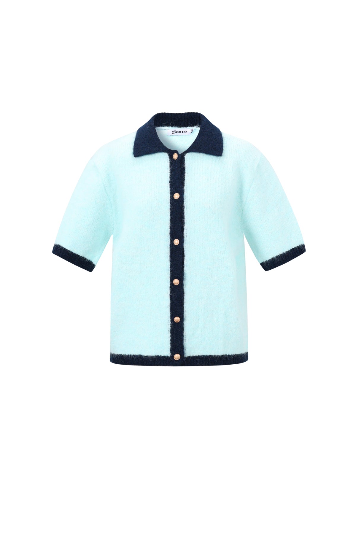 Gebreide Polyestervezel Vrouwen Trui Casual Kleurcontrast