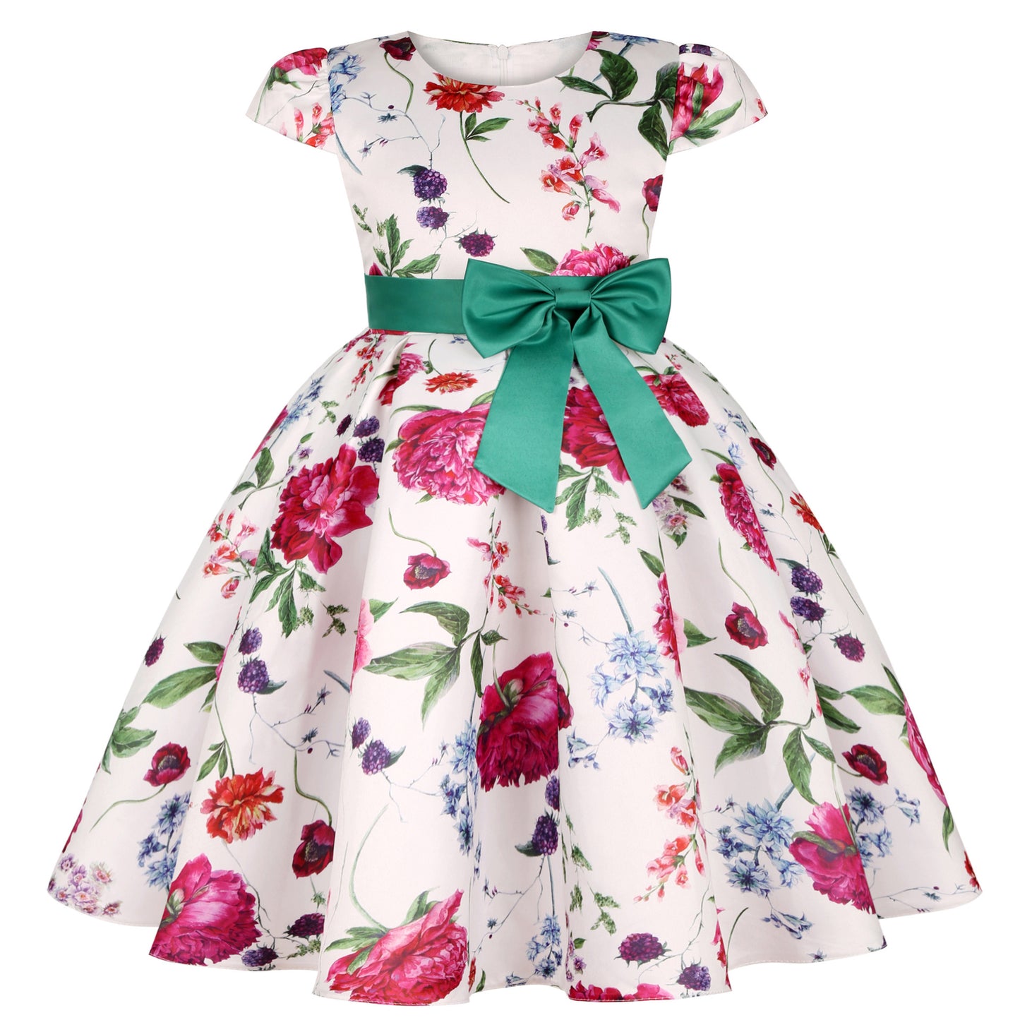 Meisjes Elegante Prinsessenfeestjurken / Meisjes Casual Feestjurken met Bloemenprint