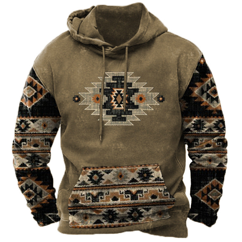 Digitale Print Heren Hoodie