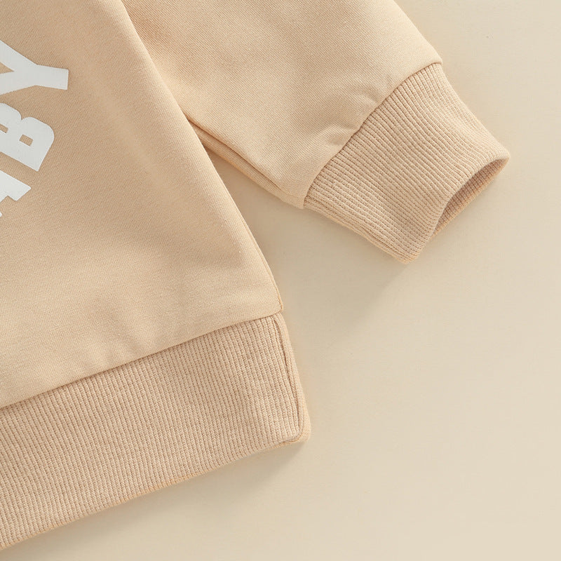 Kindermode Casual Sweatshirt met Tekst voor Baby's / Peuters