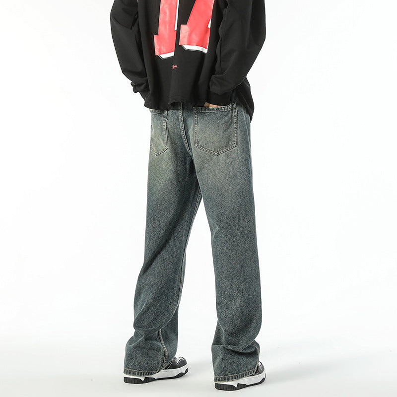 American Retro Distressed Skinny Jeans voor Heren/ Jongens