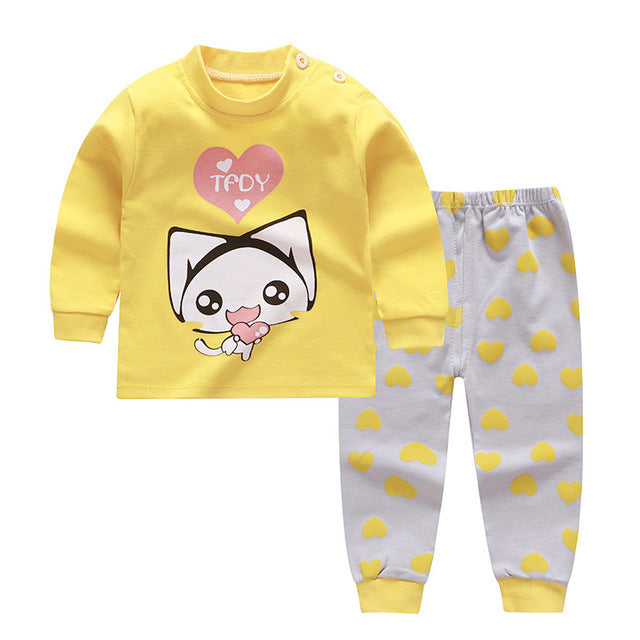 Casual Winterpyjama's Sets voor Kinderen