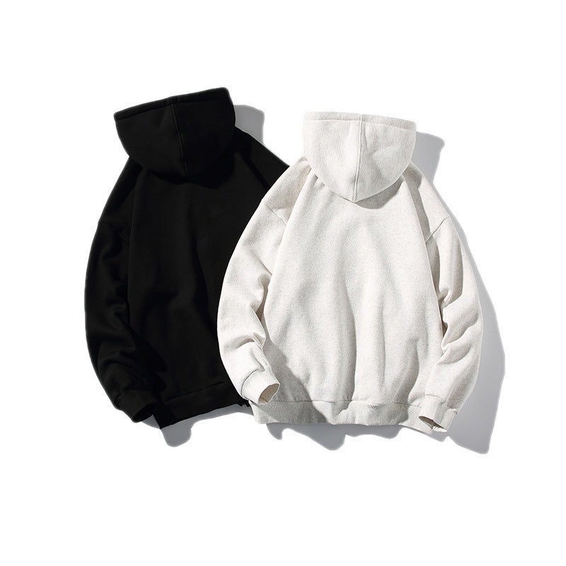 Capuchonvest met print