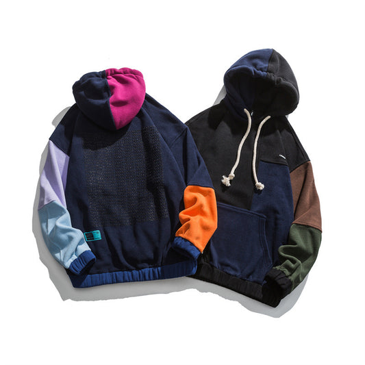Retro Originele Multicolor Capuchon hoodie