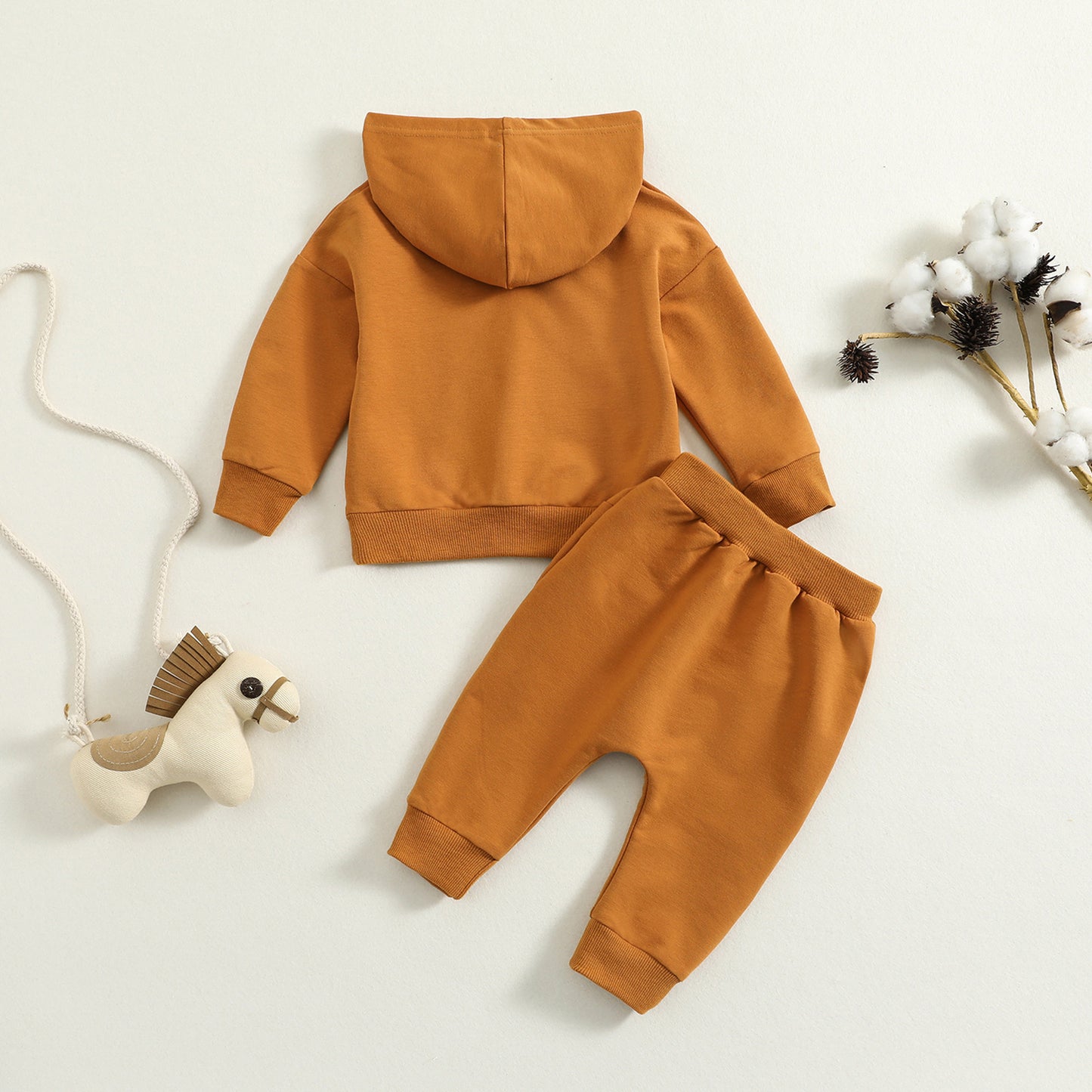 Tweedeligset Casual Hoodie & Broek voor Baby's / Peuters
