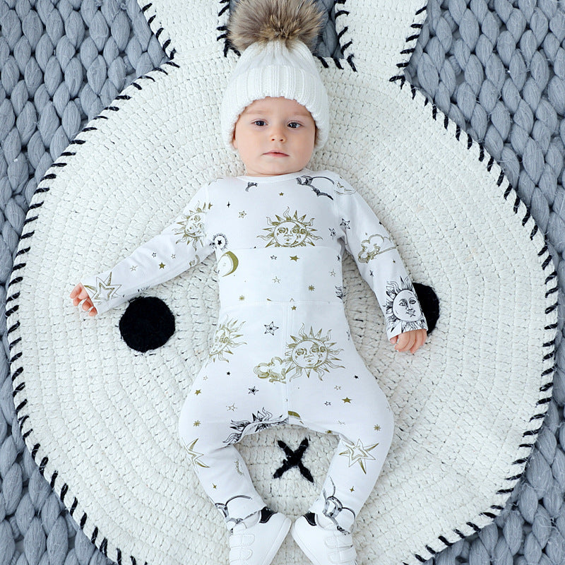 Trendy Apollo-Pak Longsleeve Shirt & Broek Outfit voor Baby's / Peuters