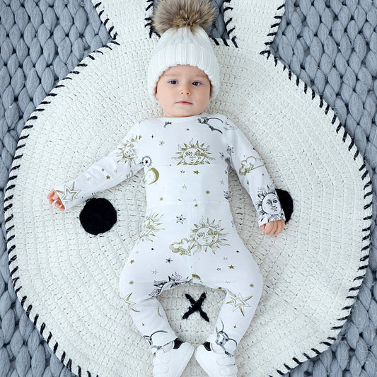 Trendy Apollo-Pak Longsleeve Shirt & Broek Outfit voor Baby's / Peuters