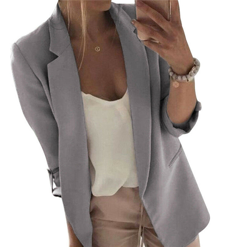 Casual Korte Blazer voor Dames & Plus-size